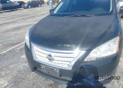 2015 Nissan Sentra S z USA, uszkodzony, nr VIN 3N1AB7APXFY257171